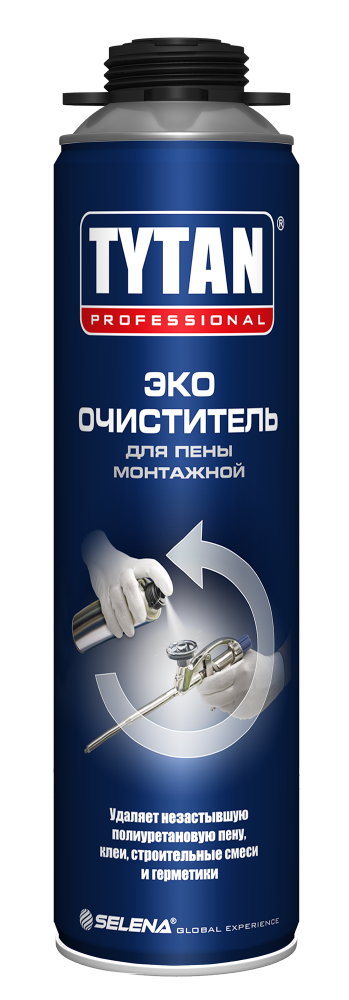 Очиститель для монтажной пены 500 млTYTAN/12