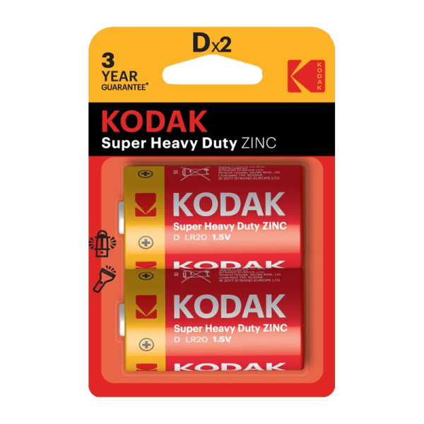 Эл.пит. Kodak R20-2 блистер Heavy Duty/24