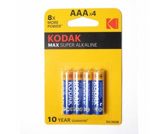 Эл.пит. Kodak LR03-4 блистер Max/40