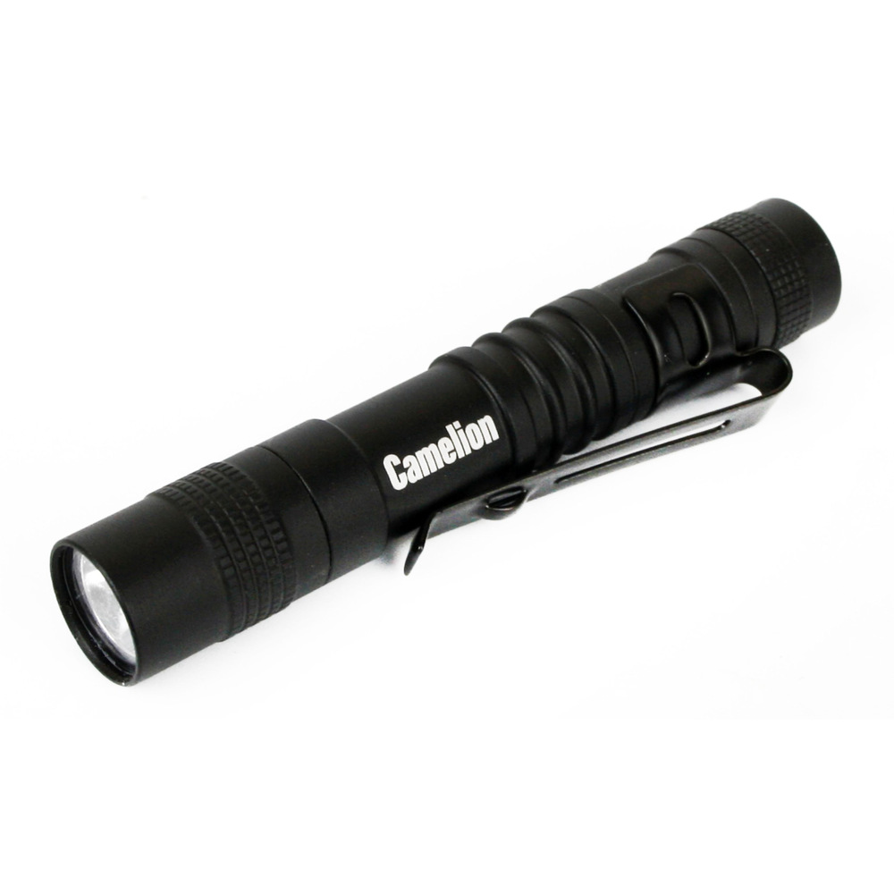Фонарь LED51516 черный 3 режима 1XLR03 Camelion