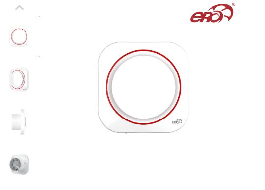 Вентилятор DISC D100 обр.клапан ERA