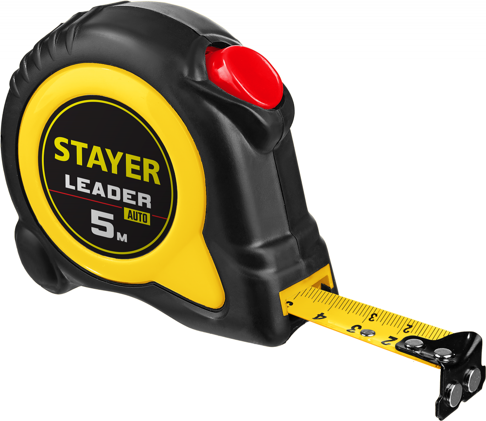Рулетка 5м*19мм с автостопом STAYER