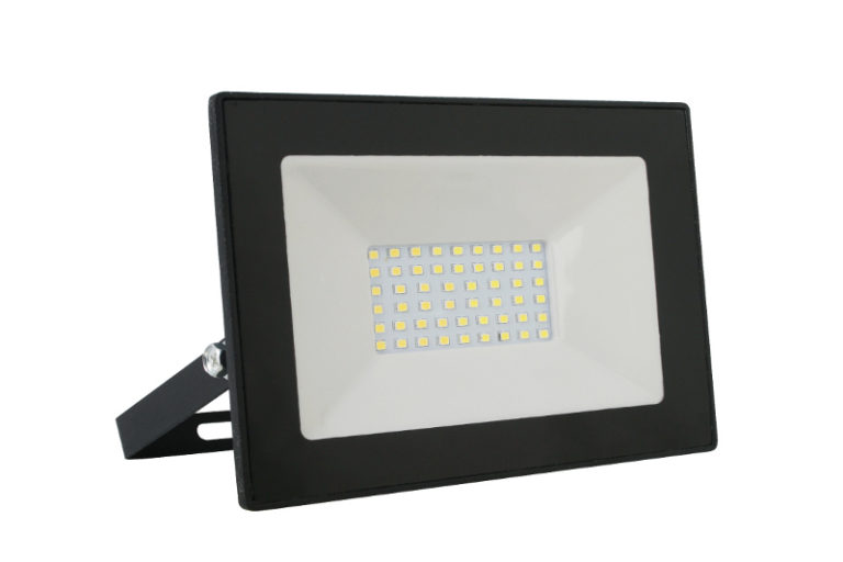 Прожектор светодиодный 50Вт 6500К LFL-5001 C02 черный Ultraflash