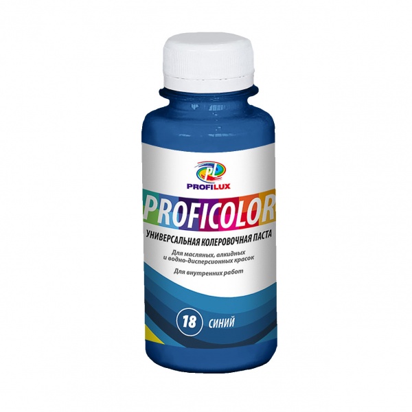 Колер синий №18 100 мл PROFICOLOR/6