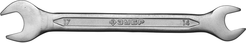 Ключ рожковый Т-80 оцинк.14*17мм ЗУБР