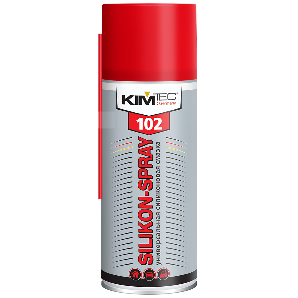 Смазка силиконовая 102 спрей 100 мл KIM TEC/12