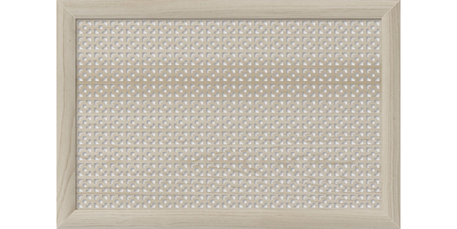 Экран д/радиатора 900*600 Дамаско Дуб Сонома STELLA