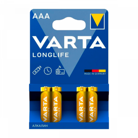 Эл.пит. VARTA LongLife  LR03-4 блистер/40