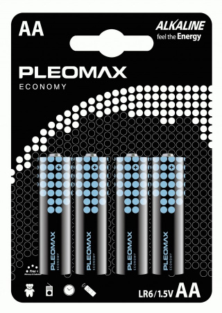 Эл.пит. Pleomax LR6-4 блистер/40