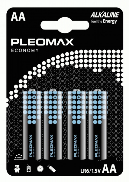 Эл.пит. Pleomax LR6-4 блистер/40