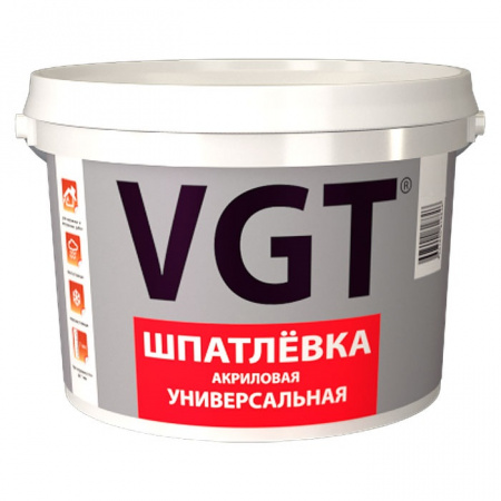 Шпатлевка универсальная для наружных и внутренних работ 1,7 кг ВГТ/6