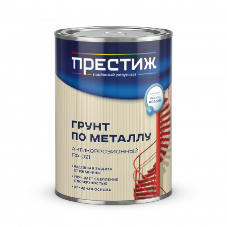 Грунт ГФ-021 белый 0,9 кг Престиж/14