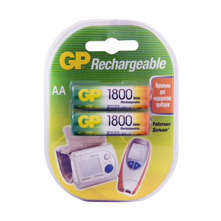 Аккум. GP 1800 mAh AA (R06)/2 бл/20