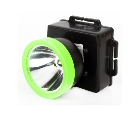 Фонарь налобный LED 53762 черный 1LED 5Вт 1 режим Ultraflash