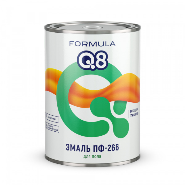 Эмаль ПФ-266 золотисто-корич.невая 0,9 кг FORMULA Q8/14
