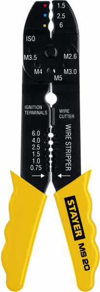Стриппер многофункциональный 0,75-6мм2 MS-20 STAYER