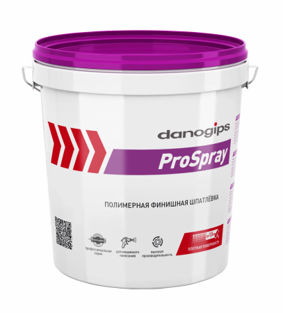 Шпатлевка финишная PROSpray 25 кг//33 шт