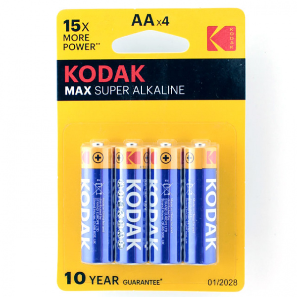 Эл.пит. Kodak LR06-4 блистер Max/80/400