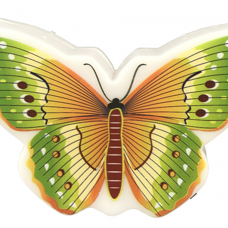 Светильник-ночник светодиодный NL-239 Бабочка с выключателем Camelion