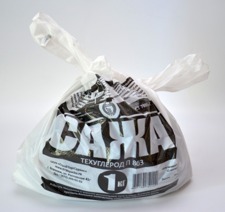 Сажа строительная ВТВ 1 кг/16пак/560шт