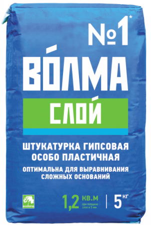 Штукатурка гипсовая Волма-Слой 5кг/240