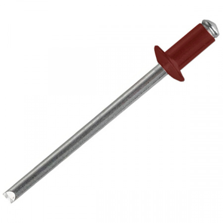 Заклепки комбинированные 4,0*10 RAL 3005 (100шт)