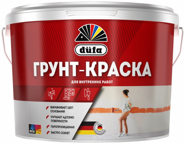 ГРУНТ-КРАСКА 2,5 л Dufa